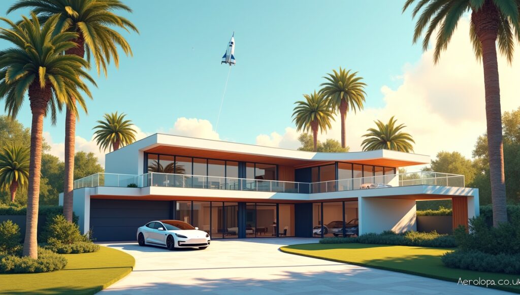 elon musk house
