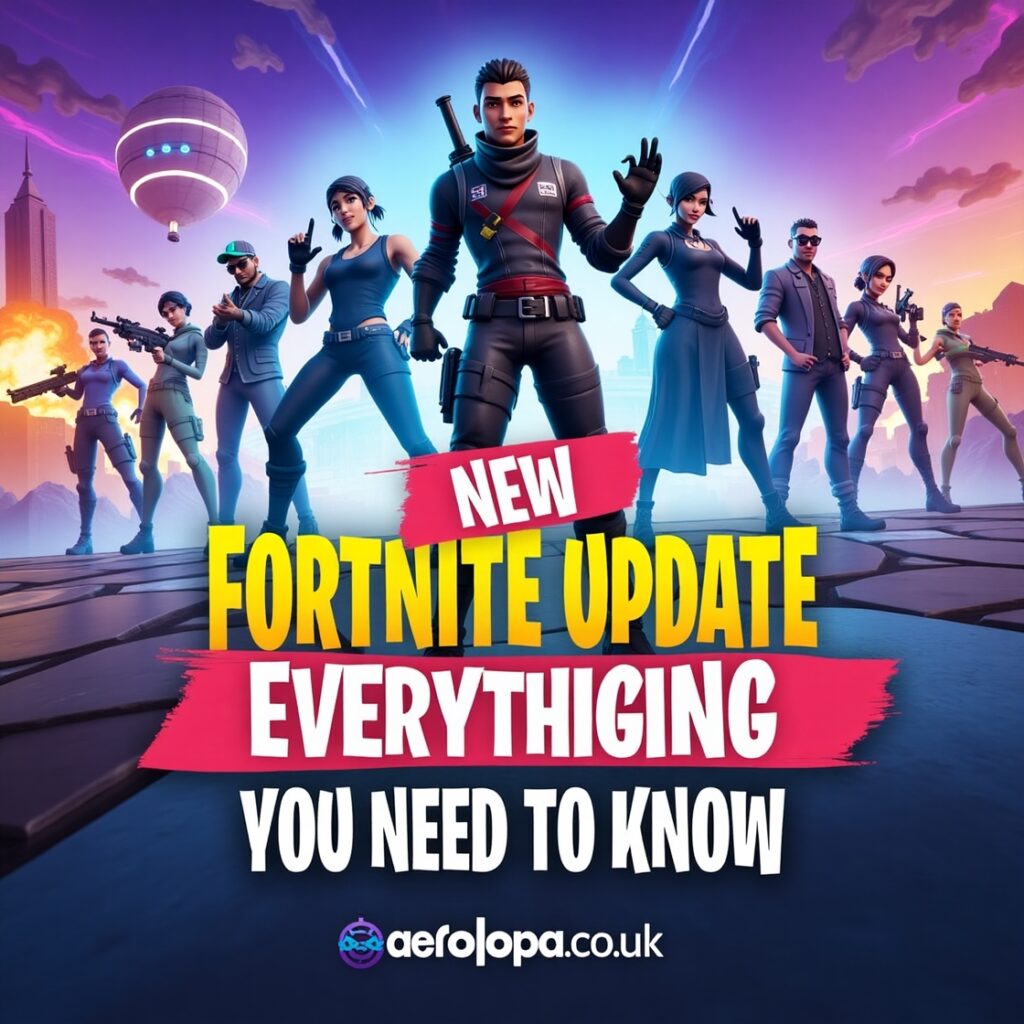 new fortnite update