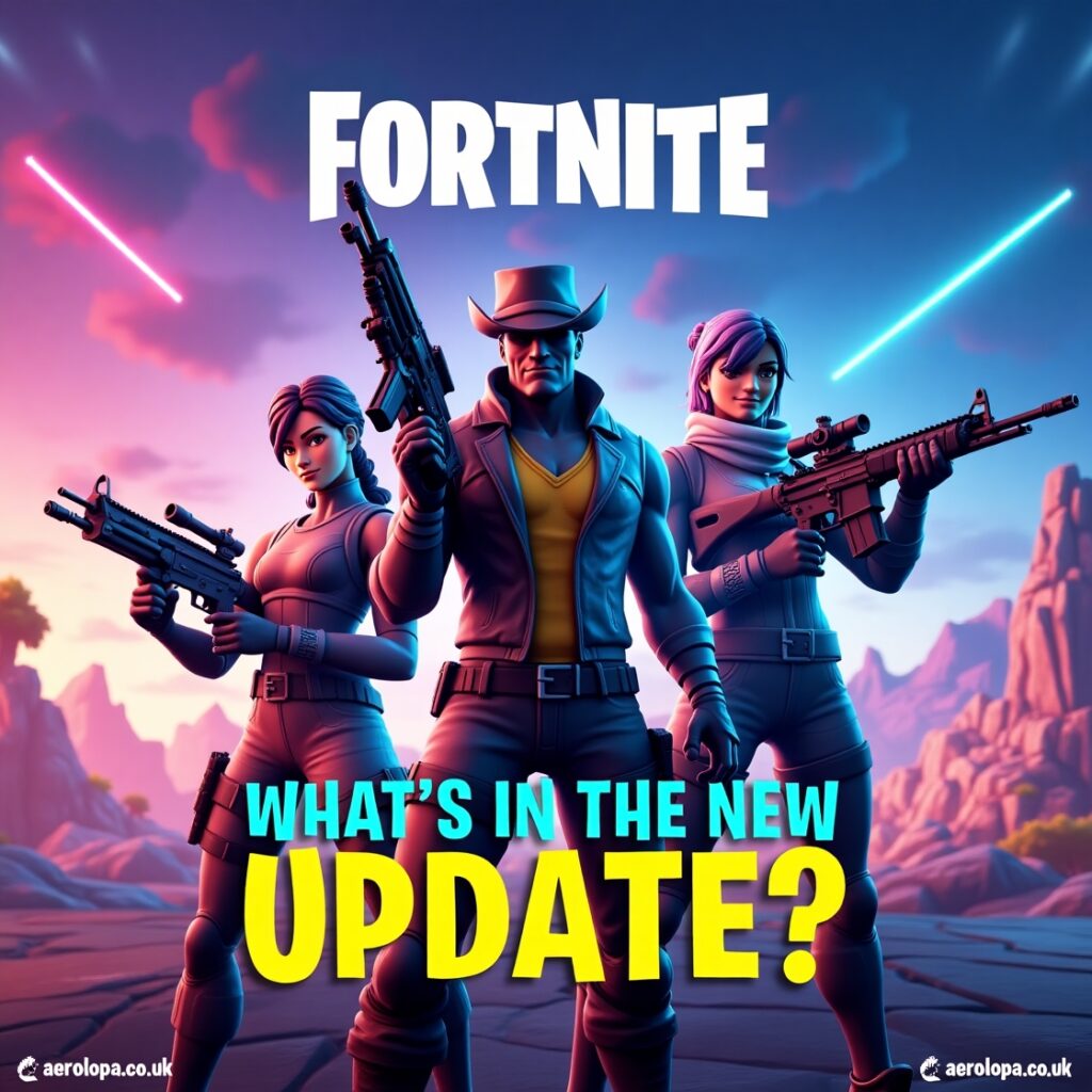 new fortnite update